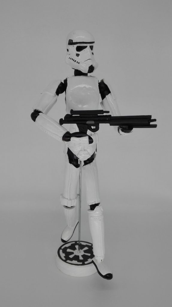 Stormtrooper. Soldado de asalto imperial. Star Wars