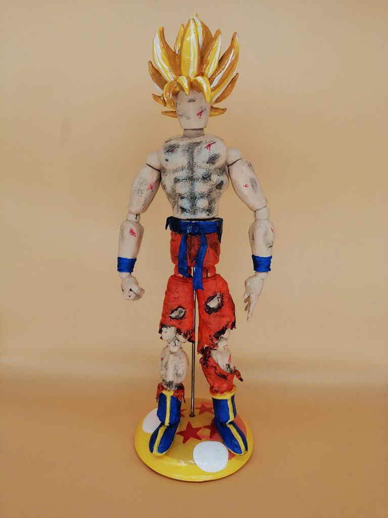 Goku. Super Saiyan 1